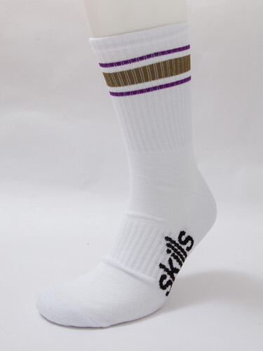 Носки махровые SKILLS Lines White/Brown фото 7