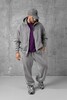 Зиппер 108 Hertz Zip-hoody Washed Grey фото 2