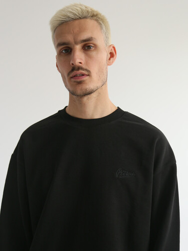 Свитшот РОДИНА Оверсайз (мужской) Черный фото 7