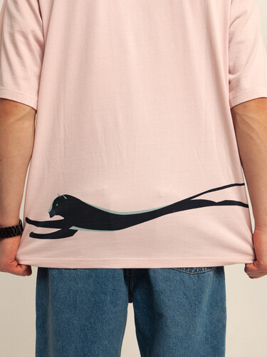 Футболка ЗАПОРОЖЕЦ Pantera Big Loose Fit Pinky фото 19