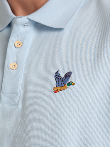 Поло ЗАПОРОЖЕЦ Ditch Polo Light Blue фото 14