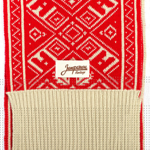 Шарф ЗАПОРОЖЕЦ Sharf Red фото 10