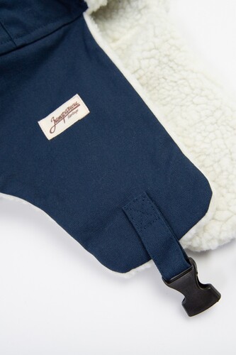 Шапка ЗАПОРОЖЕЦ Ushanka Beanie Navy фото 14