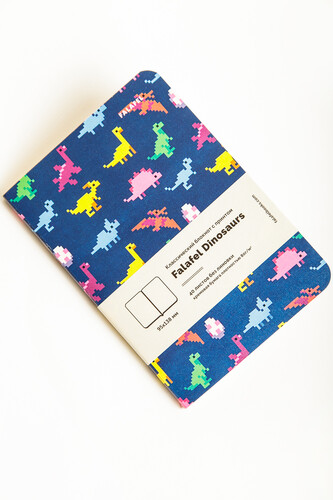 Блокнот FALAFEL BOOKS A6 Dinosaurs фото 2