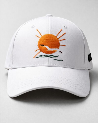 Бейсболка ЗАПОРОЖЕЦ Чайка Белый фото 7