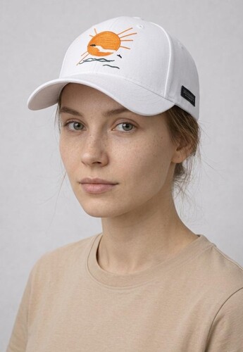 Бейсболка ЗАПОРОЖЕЦ Чайка Белый фото 6