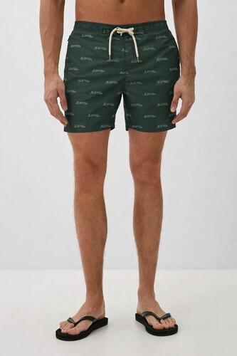 Шорты ЗАПОРОЖЕЦ Дичь Надпись/Ditch Print Green фото 4