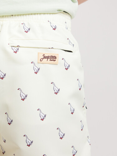 Шорты ЗАПОРОЖЕЦ Гуси/Gusi Beige фото 15