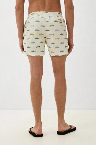 Шорты ЗАПОРОЖЕЦ Машинки/Mashinki Beige фото 5