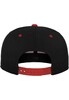 Бейсболка FLEXFIT 110 Fitted Snapback Blk/Red фото 2