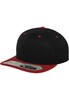 Бейсболка FLEXFIT 110 Fitted Snapback Blk/Red фото