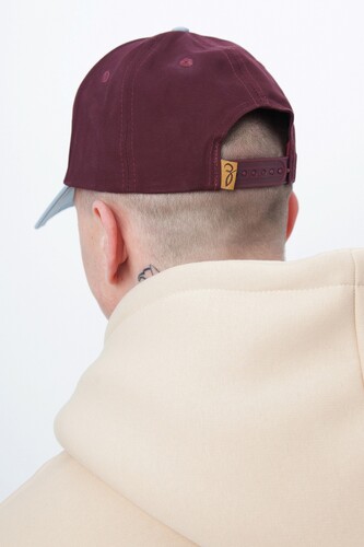 Бейсболка ЗАПОРОЖЕЦ х МУЗЕЙ КОСМОНАВТИКИ Kosmos Bordeaux фото 10