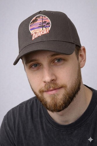 Бейсболка ЗАПОРОЖЕЦ Байкал Коричневый фото 3