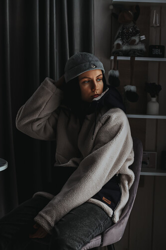 Докер вельветовый ЗАПОРОЖЕЦ Кот Серый фото 2