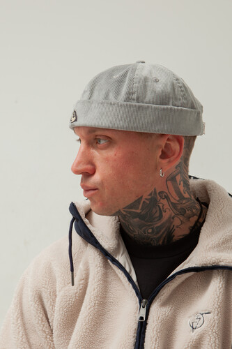 Докер вельветовый ЗАПОРОЖЕЦ Кот Серый фото 7