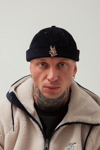 Докер вельветовый ЗАПОРОЖЕЦ Овчарка Черный фото 5