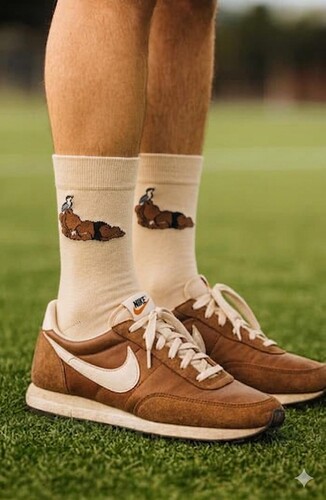 Носки ЗАПОРОЖЕЦ Медведь Бежевый фото 4