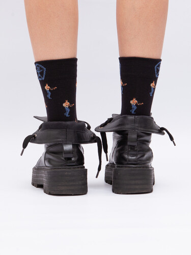 Носки ЗАПОРОЖЕЦ Контра Черный фото 31