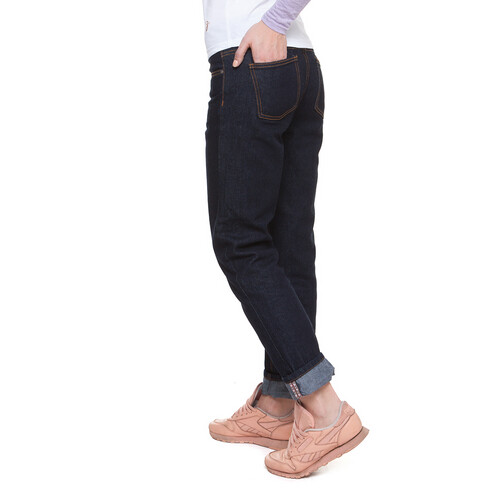 Джинсы ЗАПОРОЖЕЦ Ladies Denim Zap Boyfriend Flex женские Raw Blue фото 28