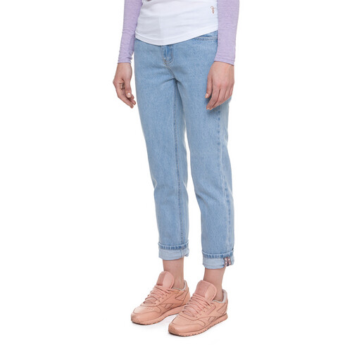 Джинсы ЗАПОРОЖЕЦ Ladies Denim Zap Boyfriend Flex женские Light Blue фото 18