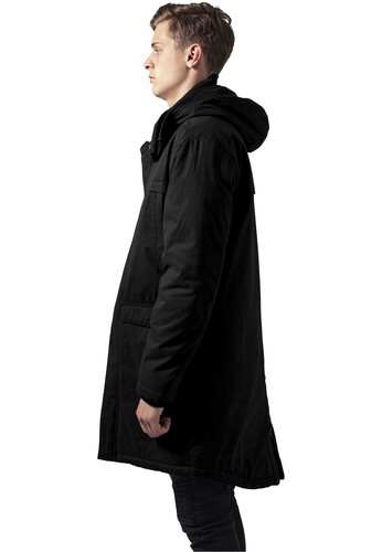 Куртка URBAN CLASSICS Cotton Peached Canvas Parka Black фото 8
