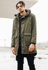 Куртка URBAN CLASSICS Cotton Peached Canvas Parka Olive фото