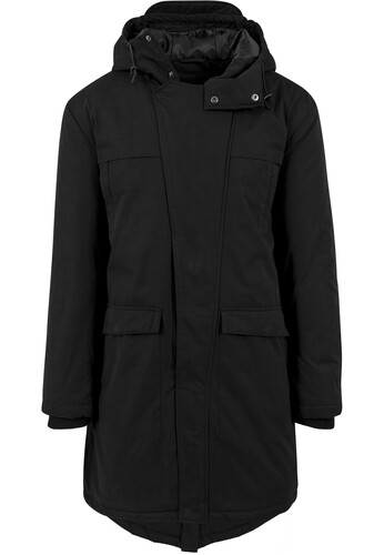 Куртка URBAN CLASSICS Cotton Peached Canvas Parka Black фото 9