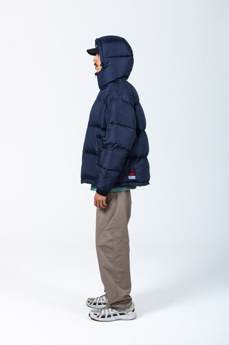 Пуховик OBANZE WATAGA Горилла Синий фото 10