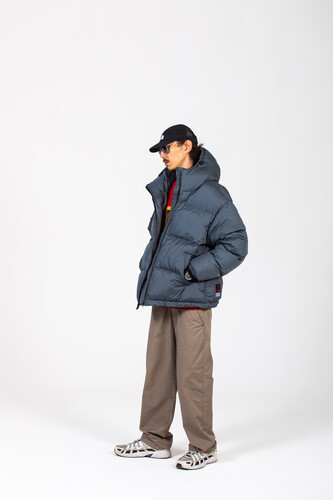 Пуховик OBANZE WATAGA Горилла Серый фото 4