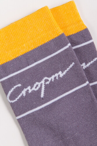 Носки ЗАПОРОЖЕЦ Спорт Серый/Рыжий фото 7