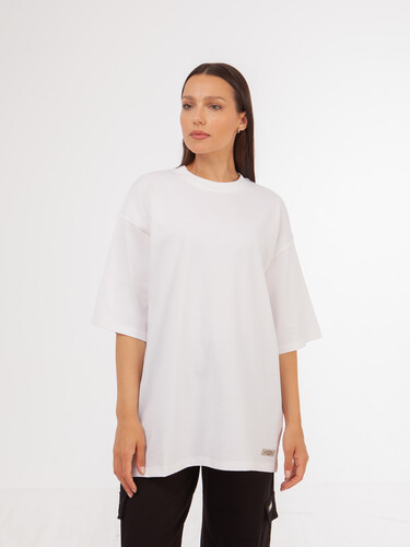 Футболка ЗАПОРОЖЕЦ Blank oversize White фото 14