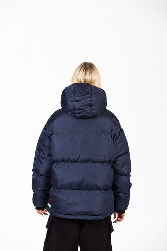 Пуховик OBANZE WATAGA Горилла Синий фото 8