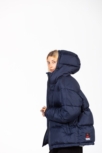 Пуховик OBANZE WATAGA Горилла Синий фото 12