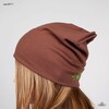 Шапка TRUESPIN Jersey Beanie Brown фото 6