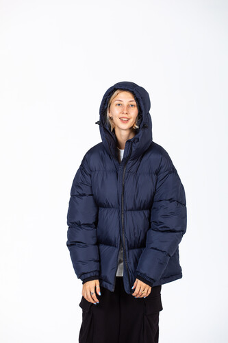 Пуховик OBANZE WATAGA Горилла Синий фото 7