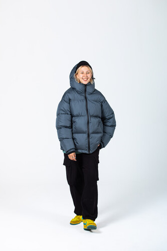 Пуховик OBANZE WATAGA Горилла Серый фото 14