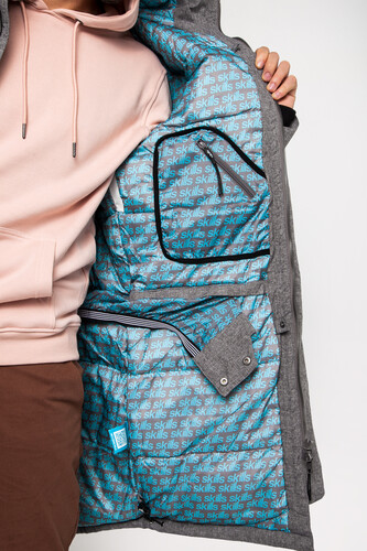 Куртка SKILLS Solid Grey фото 32