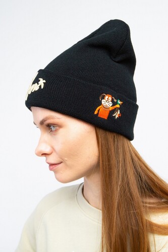 Шапка ЗАПОРОЖЕЦ Ditch Sobachka/Дичь Собачка Black фото 14