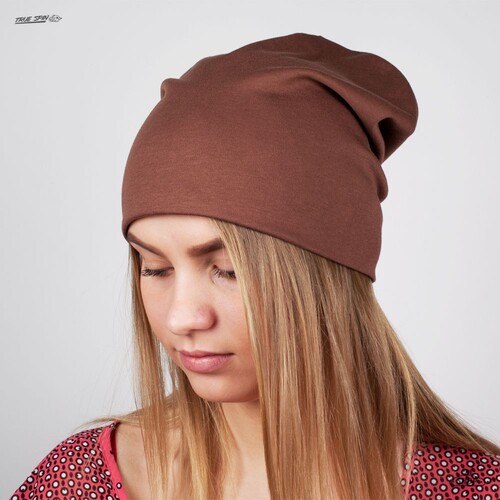 Шапка TRUESPIN Jersey Beanie Brown фото 21