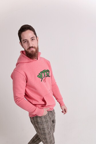 Худи WATAGA WTG WGTW-001 Коралл фото 4