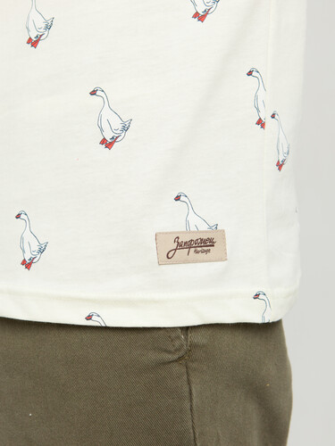 Футболка ЗАПОРОЖЕЦ Gusi Beige Aop фото 7