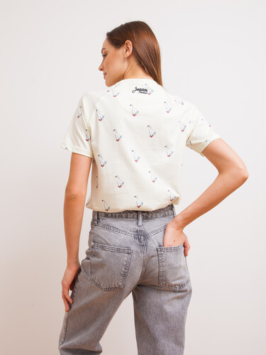 Футболка ЗАПОРОЖЕЦ Gusi Beige Aop фото 12