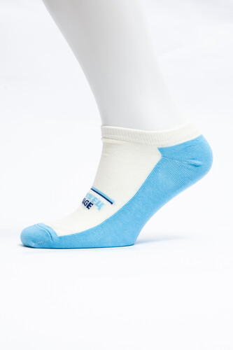 Носки ЗАПОРОЖЕЦ Ретро короткие Молочный/Голубой фото 14