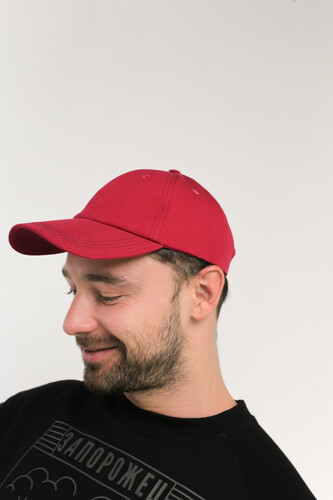 Бейсболка TRUESPIN Blank Бордо фото 13