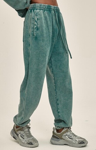 Брюки Truespin Train Washed Зеленый фото 11