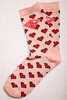 Носки ЗАПОРОЖЕЦ Сердечки Персиковый фото