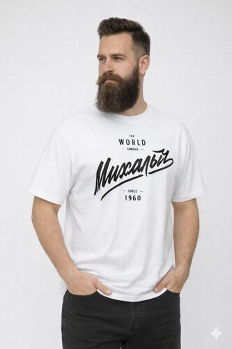 Футболка ЗАПОРОЖЕЦ Михалыч Белый фото 7