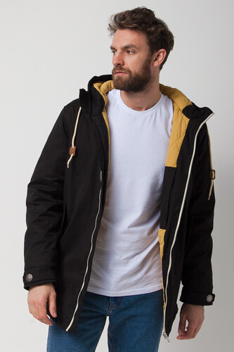 Куртка ЗАПОРОЖЕЦ Retro Zipper 2 Black фото 22