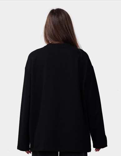 Лонгслив ASTRONAUTICS1961 OVS-11 Черный/Белый фото 6