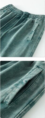 Брюки Truespin Train Washed Зеленый фото 13